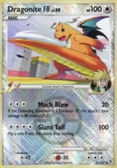 Dragonite FB 56/147 Crosshatch Holo Promo - Pokemon League